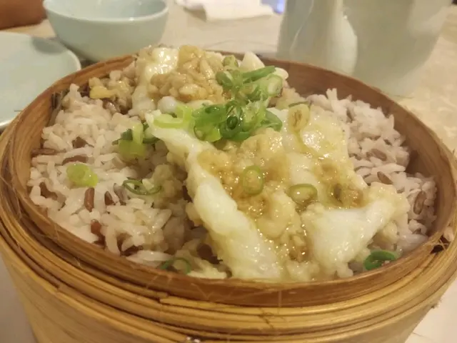 荷香蒜蓉海斑片原龍晶鴛鴦飯
