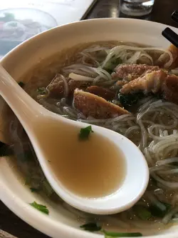 湯只有一點的味道。
