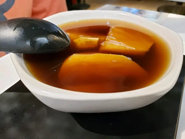 蕃薯好甜，湯勁薑味