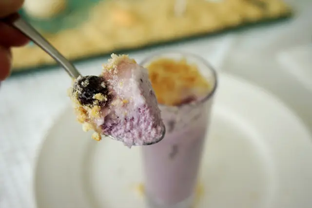 藍莓乳酪慕絲杯