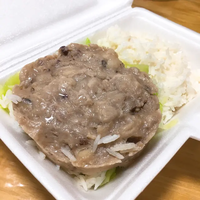 章魚肉餅飯
