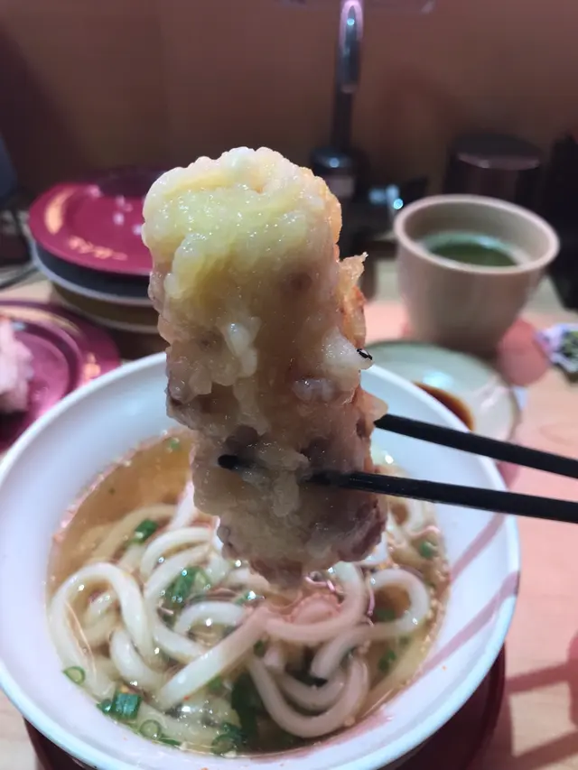 竹輪天婦羅烏冬