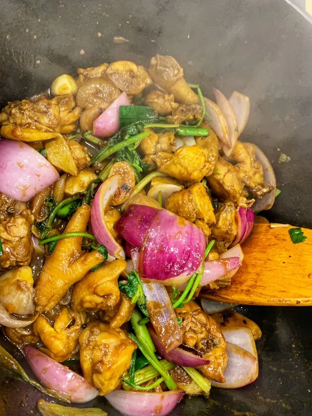 麻辣雞煲(半隻)