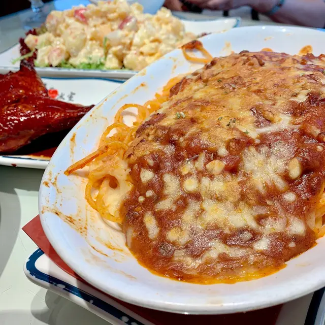 焗芝士肉醬意粉