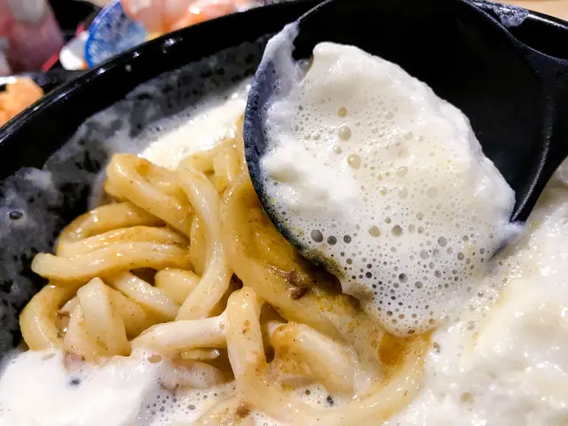 白咖喱烏冬