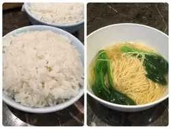 白饭/上汤全蛋生面