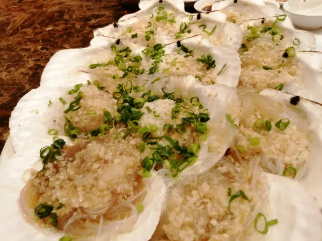 蒜蓉粉絲蒸元貝