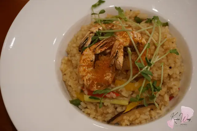 龍蝦汁大蝦露筍意大利飯