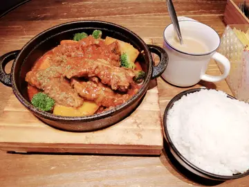 蒜香牛肉饭