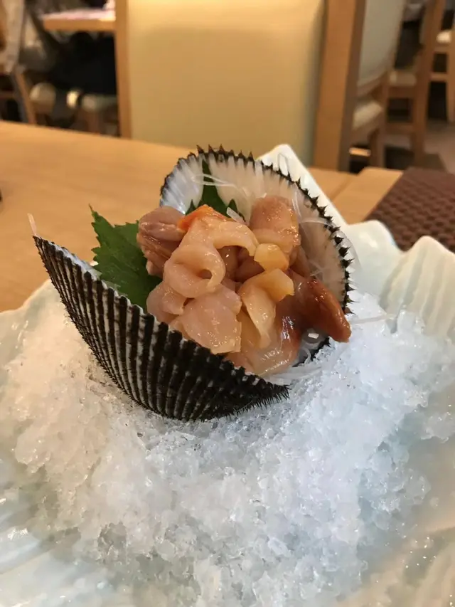 赤貝刺身