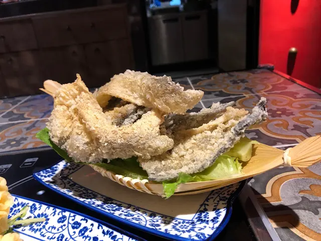 自家製作炸魚皮