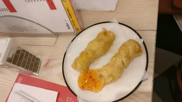 鮮炸腐皮墨魚蝦條