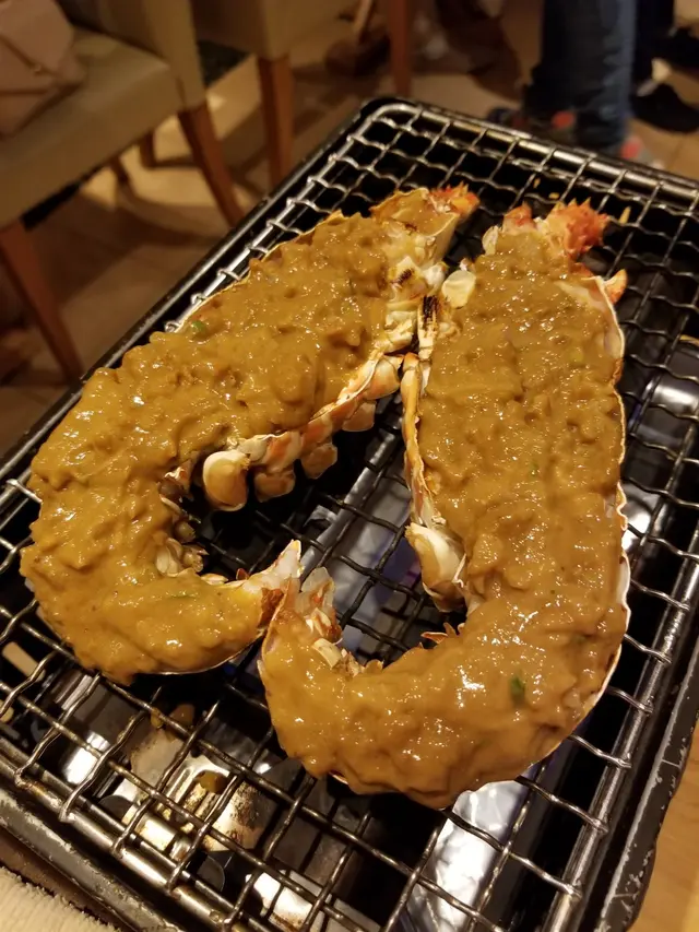 活龍蝦浜燒