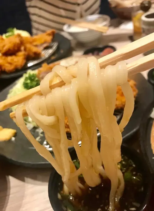 吉列豬柳稻庭冷烏冬