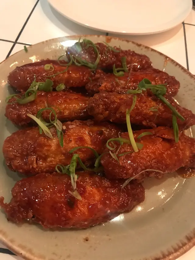 墨西哥辣椒蜜餞雞翼