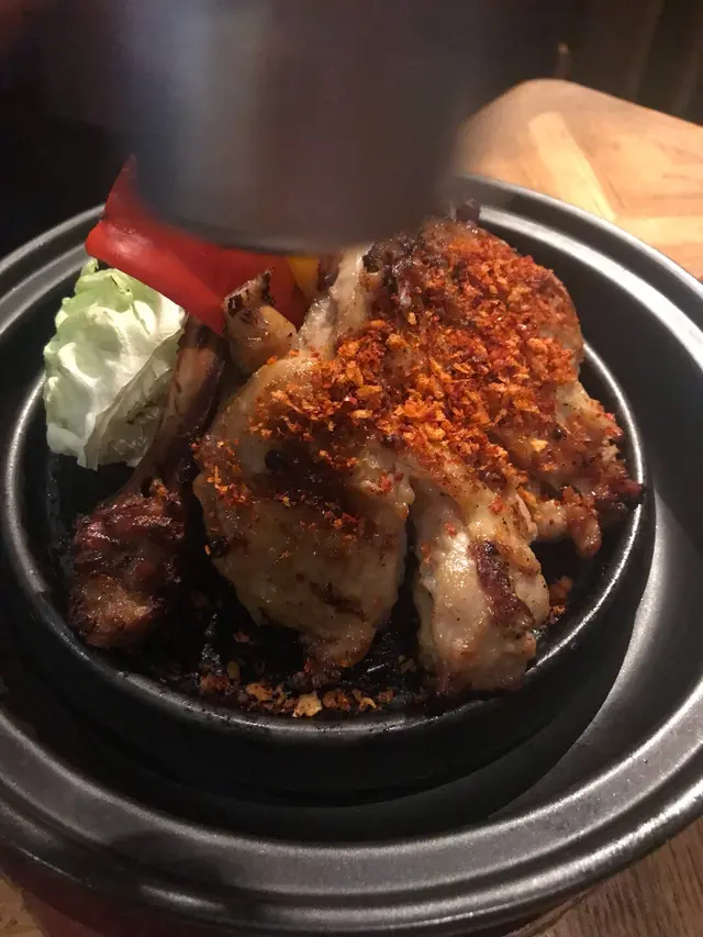 重量級火焰原隻雞腿