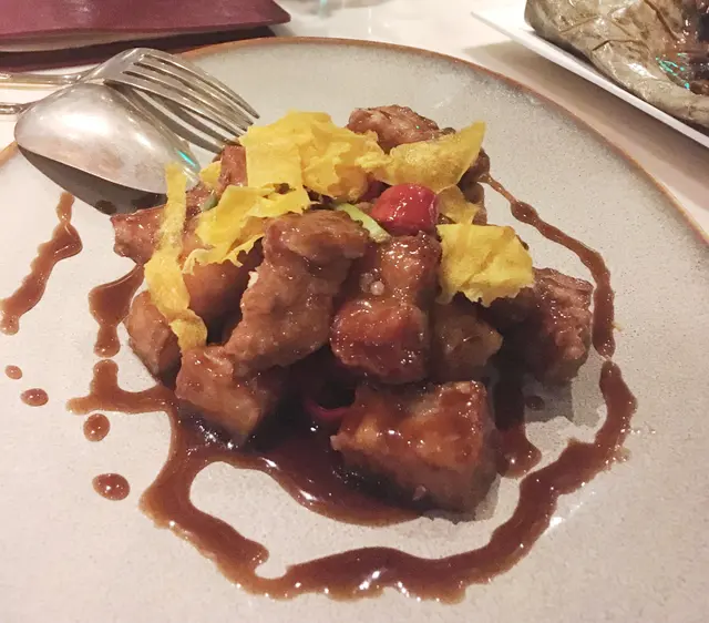 一口陳醋腩肉