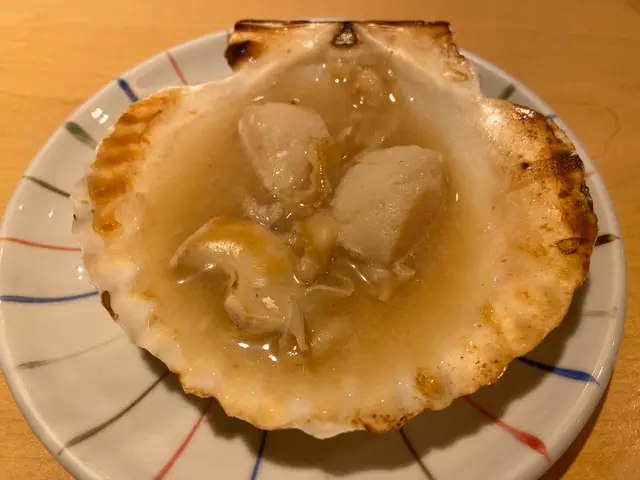 二人前浜燒盛合  -  帆立貝