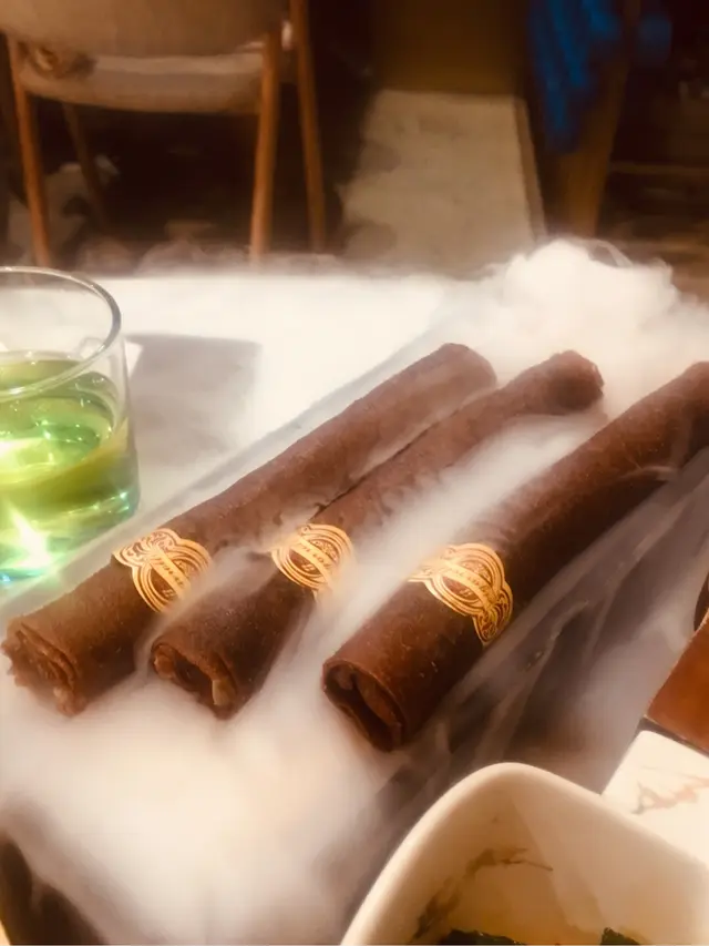 非常像雪茄,口味也很不错。