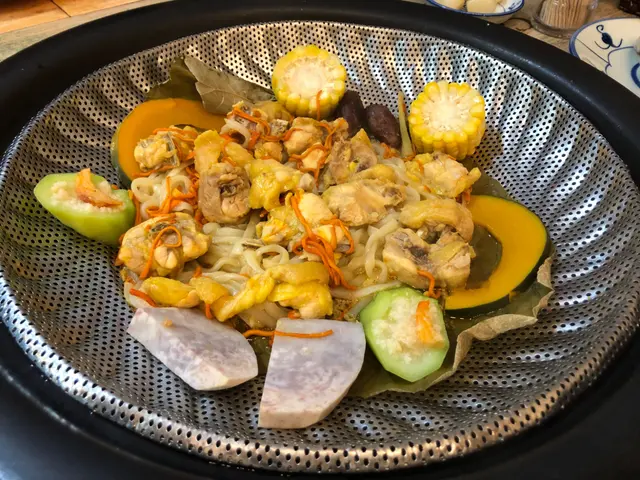 蟲草花蒸雞 鳥冬底+ 農家四寶