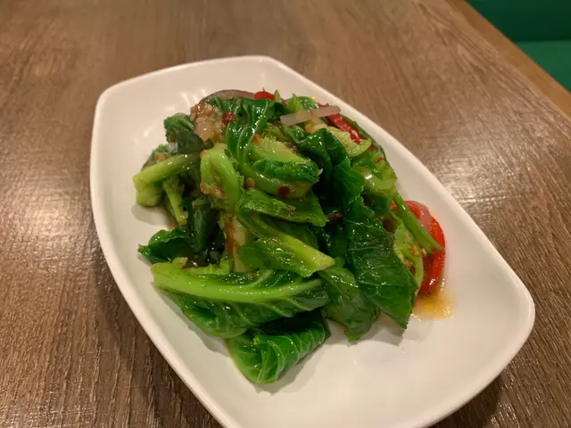  馬拉盞炒椰菜苗