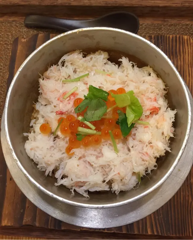 蟹肉飯