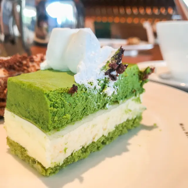 綠茶紫蘇蛋糕