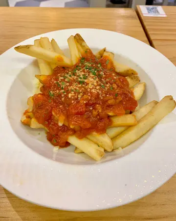 芝士肉酱美国疯薯条