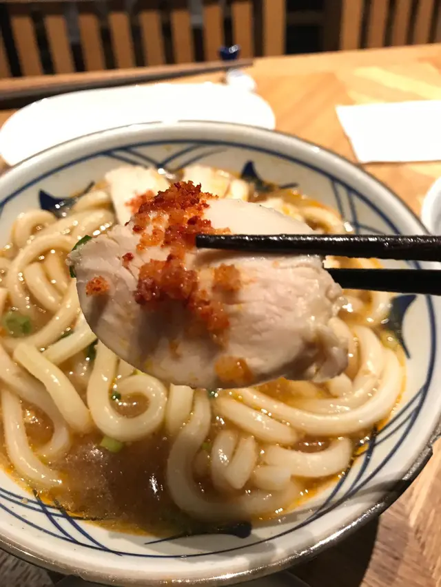 日本產雞肉辛辣烏冬