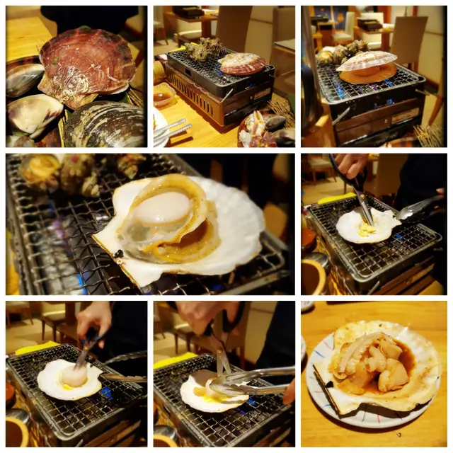 活日本帆立貝　浜燒（$138/原隻）