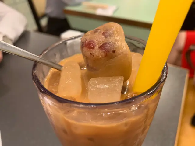 紅豆冰粒粒奶茶