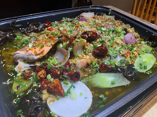 招牌香辣烤三刀魚