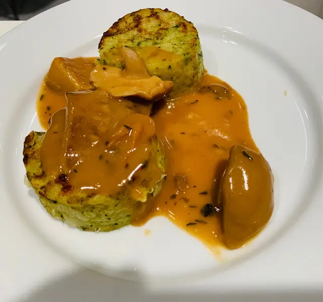 蔬菜薯餅伴焗雜