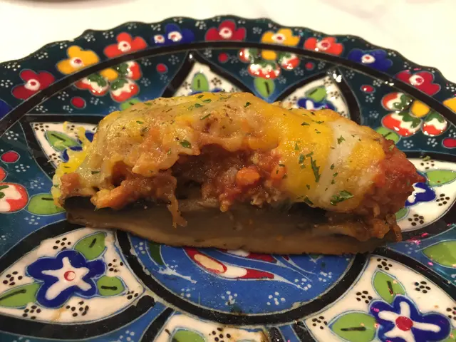 芝士焗肉醬大啡菇