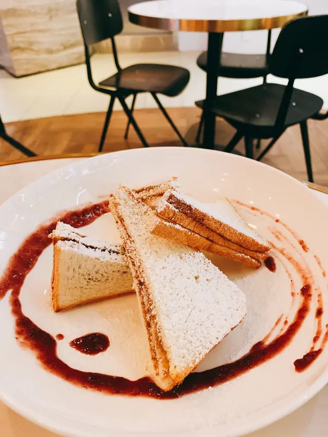 咖啡白朱古力西多士