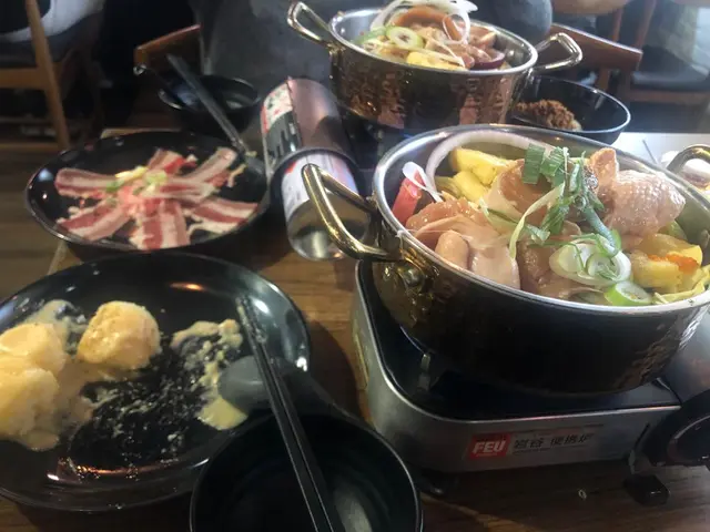 三杯雞火鍋二人套餐