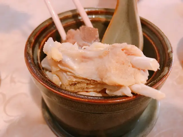 燉川貝陳皮海底椰鱷魚肉湯