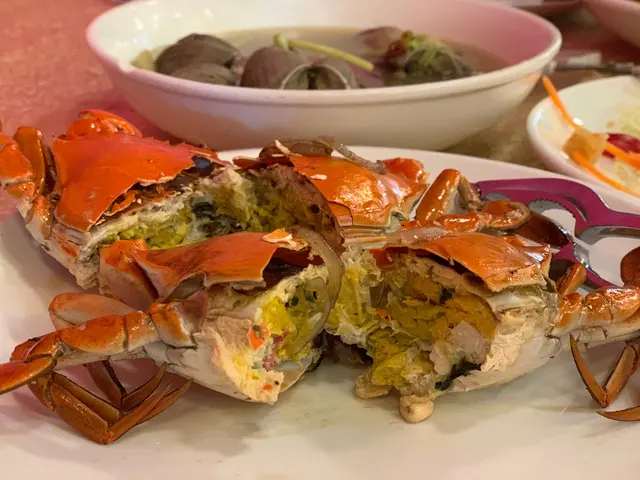 油鹽焗奄仔蟹