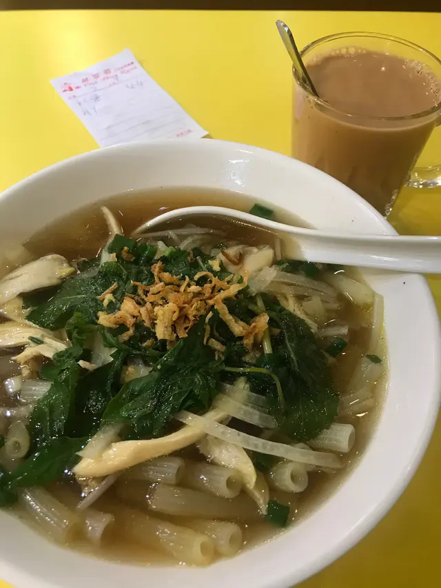 雞絲米通粉，正正正！