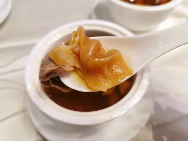 花膠元貝燉螺頭