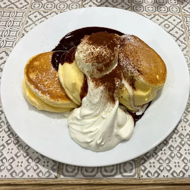 Tiramisu pancake