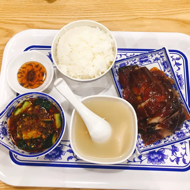 燒鵝叉燒飯套餐