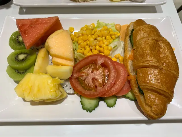 花果園沙律拼田園沙律