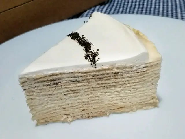 目測大約有15層,忌廉份量適中,不會太油膩!