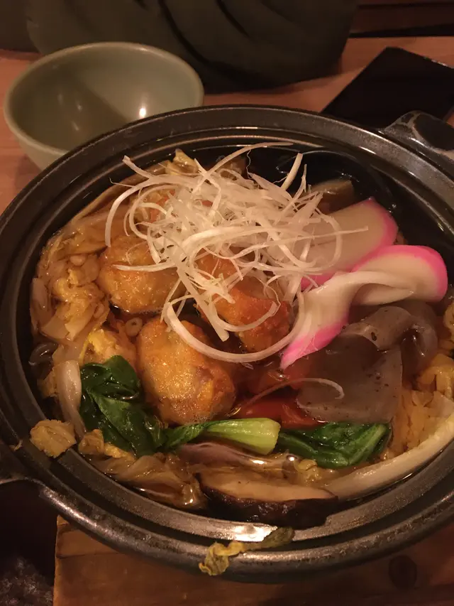 雞丸豆腐野菜煲