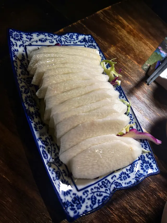 好鍾意食淮山,淥過後就唔會滑潺潺,似少少薯仔口感得嚟,仲好健脾開胃,補陰生津