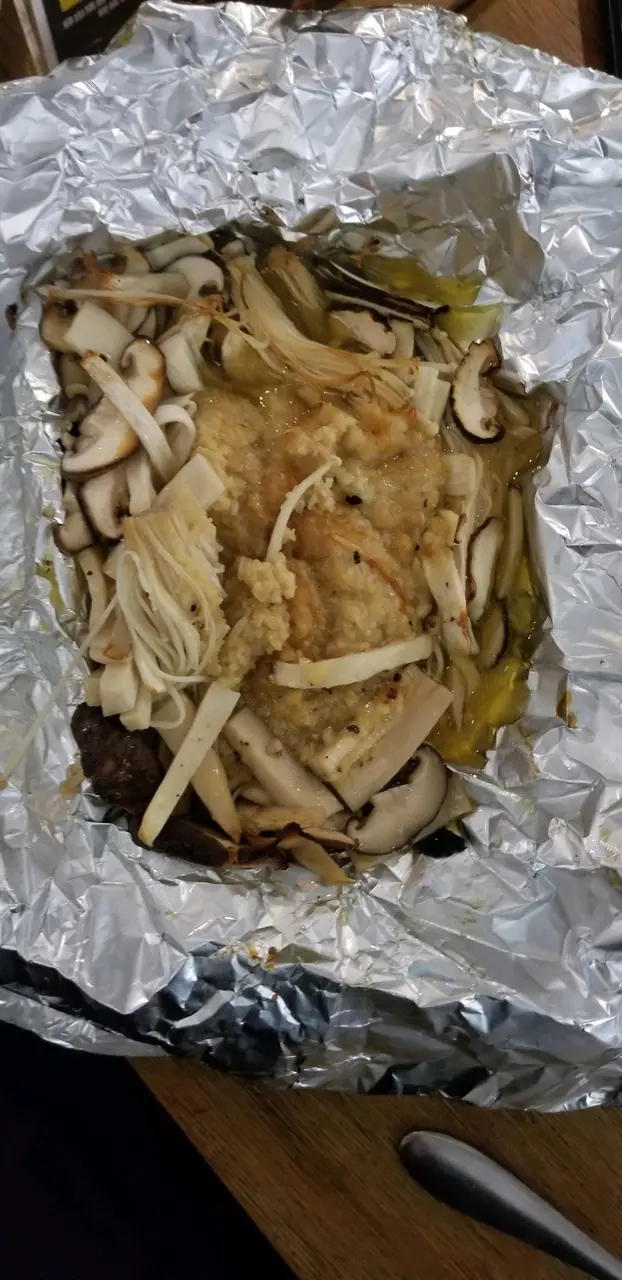 蒜蓉牛油雜菌