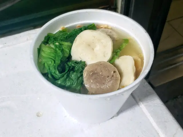 點主很細心，所有肉丸都切成一半，方便咬嚼！
