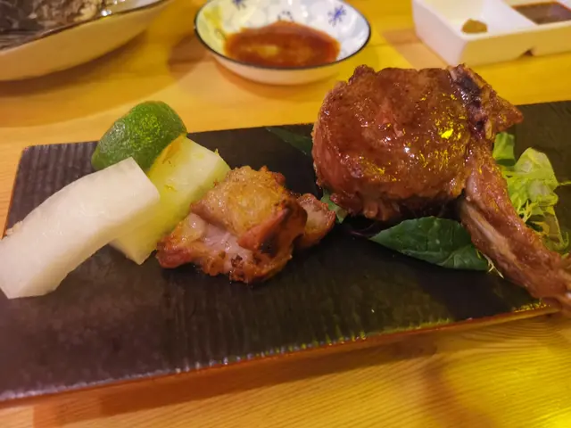 燒紐西蘭草羊架