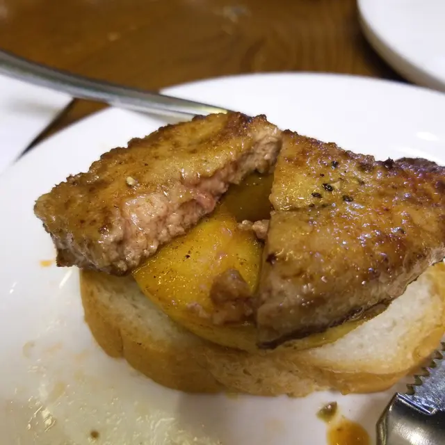 法國鵝肝焦糖蘋果多士